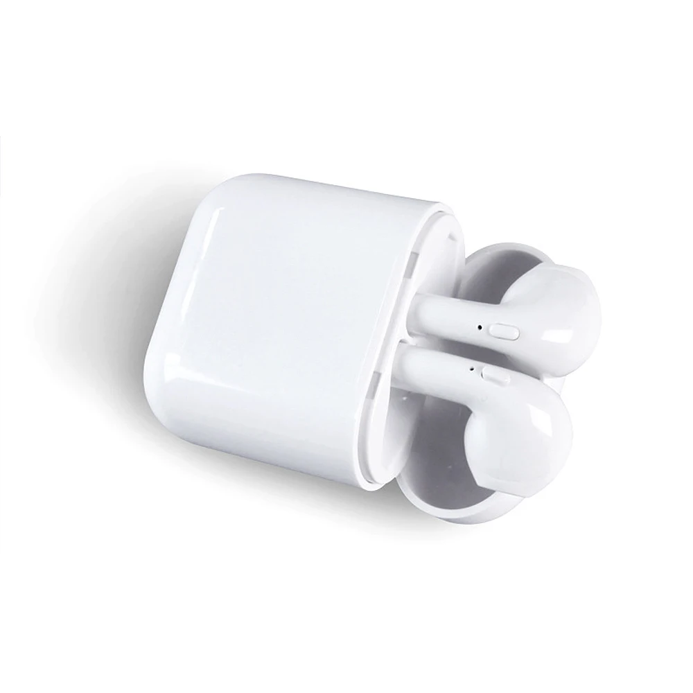 

TWS Bluetooth Earphones Wireless Headset Charging Function Sport Earbuds with Mic for Air pods IPhone Android PK I9s I7s IPX6