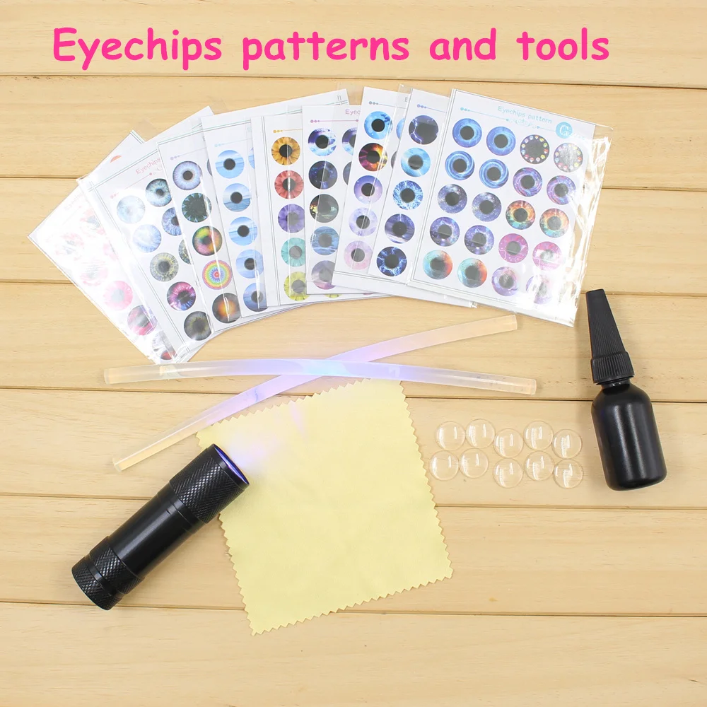 Бесплатная доставка Специальное eyeschips узор с Инструменты подходит для 1/6 Блит