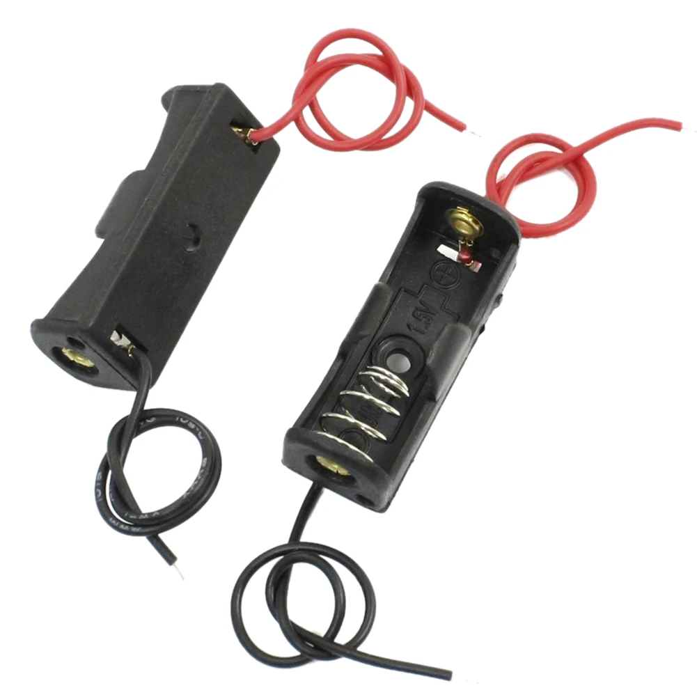 Top Deals 2 x Plastic Batteries Protective Cover Spring Clip for 1x 23A