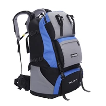 60L Camping Hiking Backpacks Outdoor Rucksack Daypack Nylon Sport Bag for Climbing Travelling Sport Packs