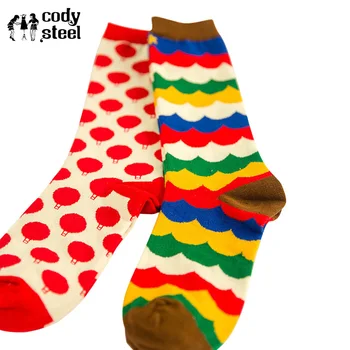 

Cody Steel Fashion Women's Socks Casual College Wind Socks Winter Woman Creative Star Cotton Color Female Socks 3pairs/lot