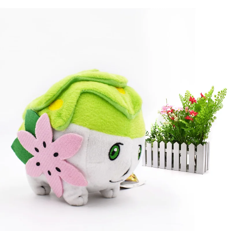 

6" 15 cm Anime Cartoon Plush Peluche Doll Shaymin Soft Stuffed Hot Toy Great Christmas Gift For Children