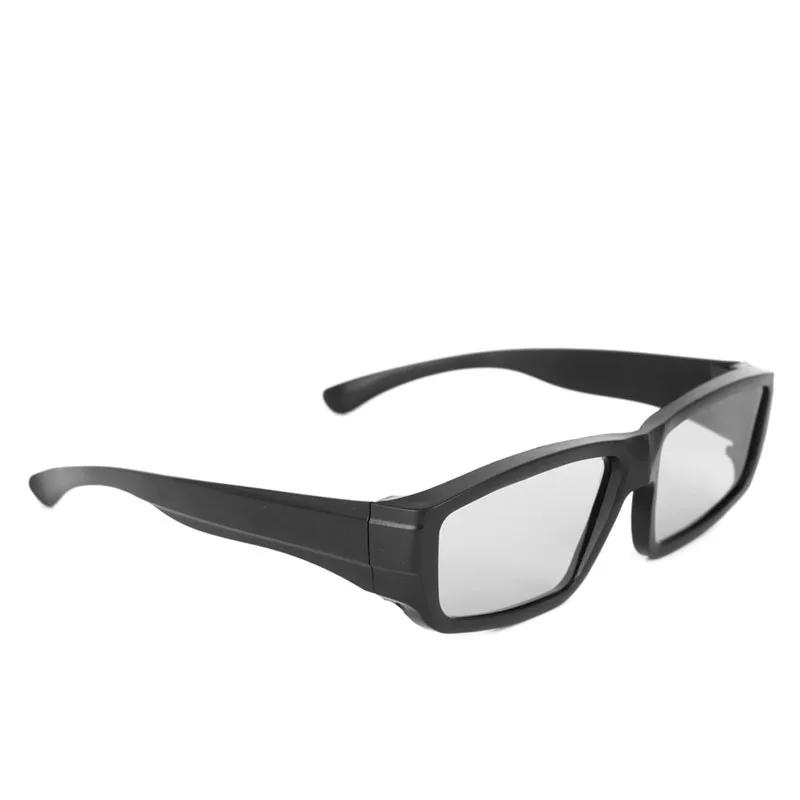 

1 PC Passive 3D Glasses Black H4 Circular Polarized 3D Viewer Cinema Pub Sky Cinema
