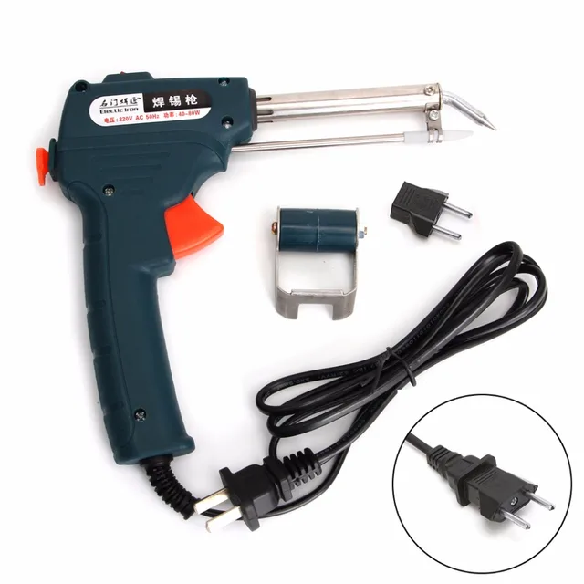 220V 60W Auto Welding Electric Soldering Iron Temperature Gun Solder