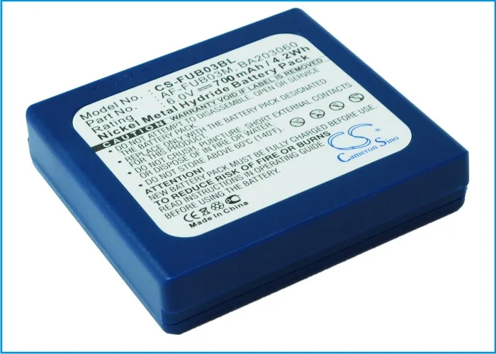 Cameron Sino 700 мАч батарея BA203060 для HBC BA222060 FUB 3A FUB3A Radiomatic Fub03A Micron 4 5|Цифровые