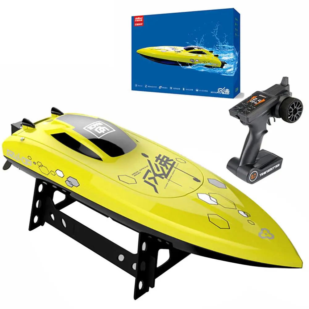 

Double Layer Cover UDI904 Remote Control Speed Boat High Speed Remote Control Boat Waterproof 2.4G Speedboat Model Toy
