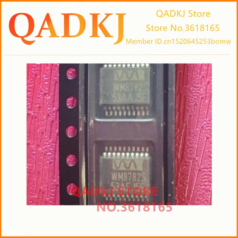 WM8782SEDS/RV WM8782SE 8782 SSOP20 Новый и оригинальный бесплатная доставка|Аксессуары для
