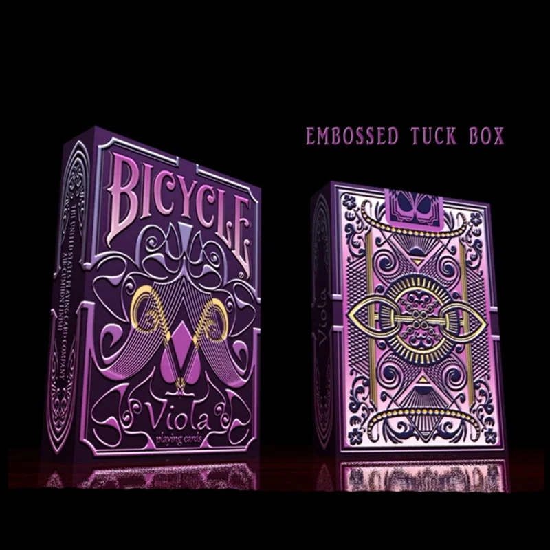 Koop Fiets Altviool Speelkaarten door Collectable Speelkaarten Poker Speelkaarten Magic Dek Goocheltrucs