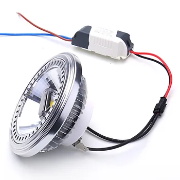 

15W LED COB AR111 Spotlight G53 Aluminum Alloy 85-265V Warm/Cold white 30 Degree Replace 100W Halogen for Home Business Lighting