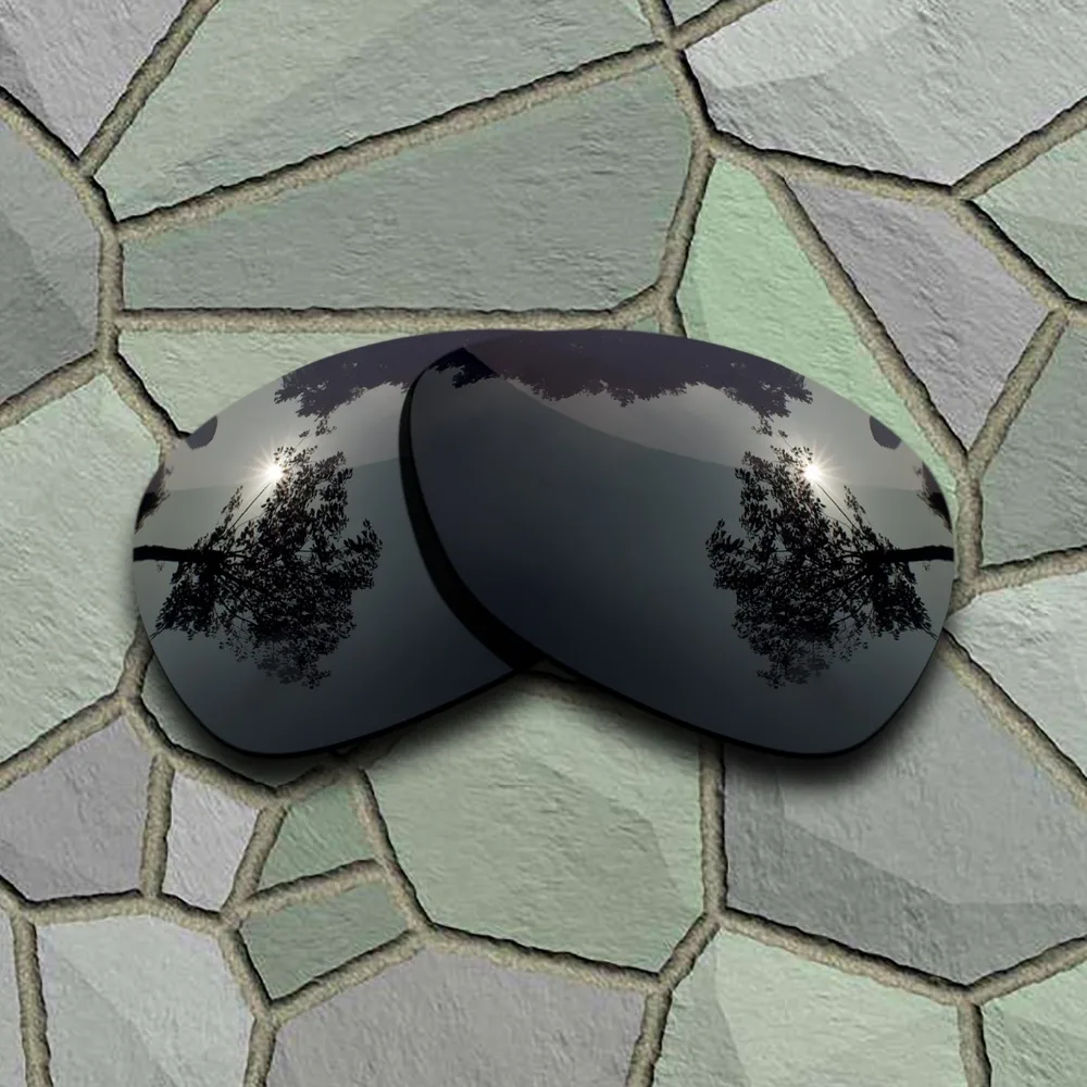 Grey Black&Violet Red Sunglasses Polarized Replacement Lenses for Oakley Crosshair 2012