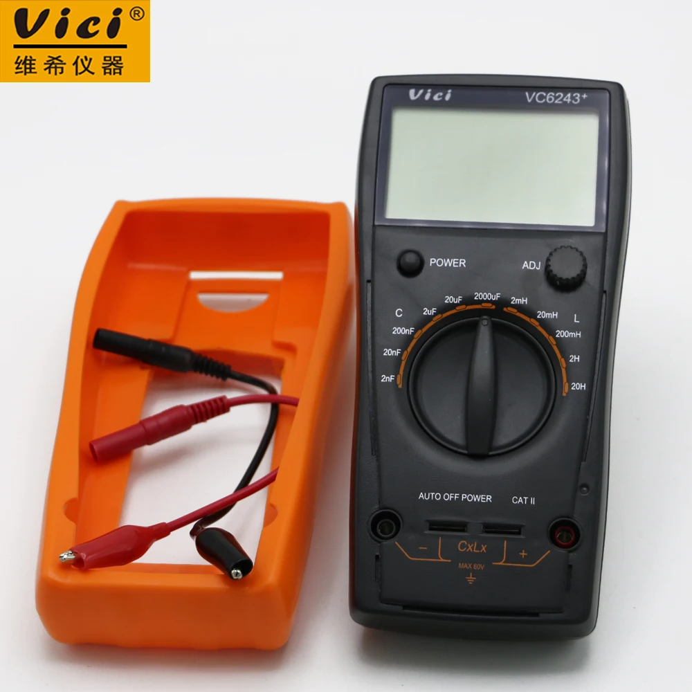 VICI VC6243 + измеритель LC индуктивно-емкостный цифровой высокой точности atuo выключение питания