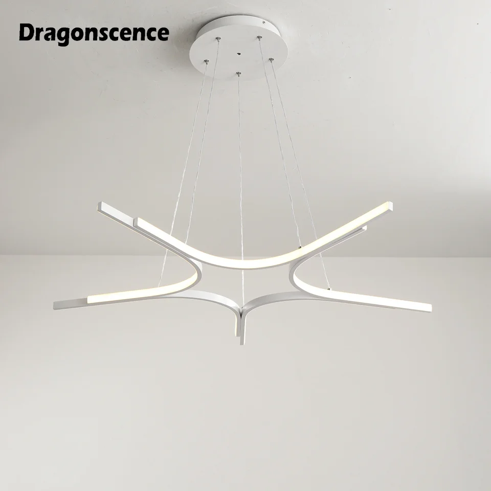 

Dragonscence aluminum LED pendant light decoration Loft hanging loft pendant lamp lighting for dining office meeting room office