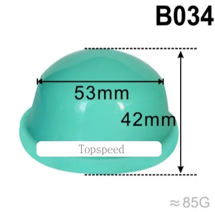 

53mm Diameter Round silicone rubber pad head for pad printing machine pad printer wooden base