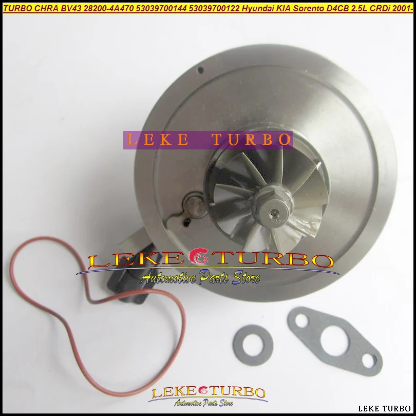 GL-Turbo Cartridge CHRA K03 53039700144 28200-4A470 28200 4A470 53039700122 144 122 For KIA Sorento
