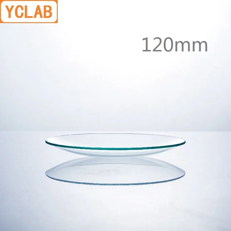 

YCLAB 120mm Watch Glass Beaker Cover Domed Hard Glass Laboratory Chemistry Equipment