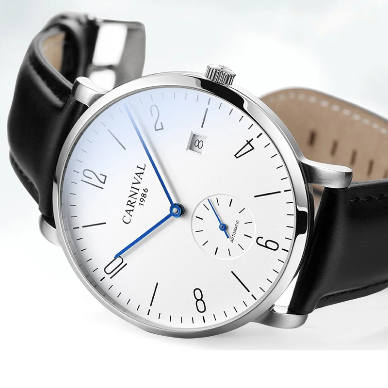 Simple Man Automatic Mechanical Watch Men Business Watches Men Leather Waterproof Fashion Sport Clock Relogio Masculino 2019 NEW Simple Man Automatic Mechanical Watch Men Business Watches Men Leather Waterproof Fashion Sport Clock Relogio Masculino 2019 NEW