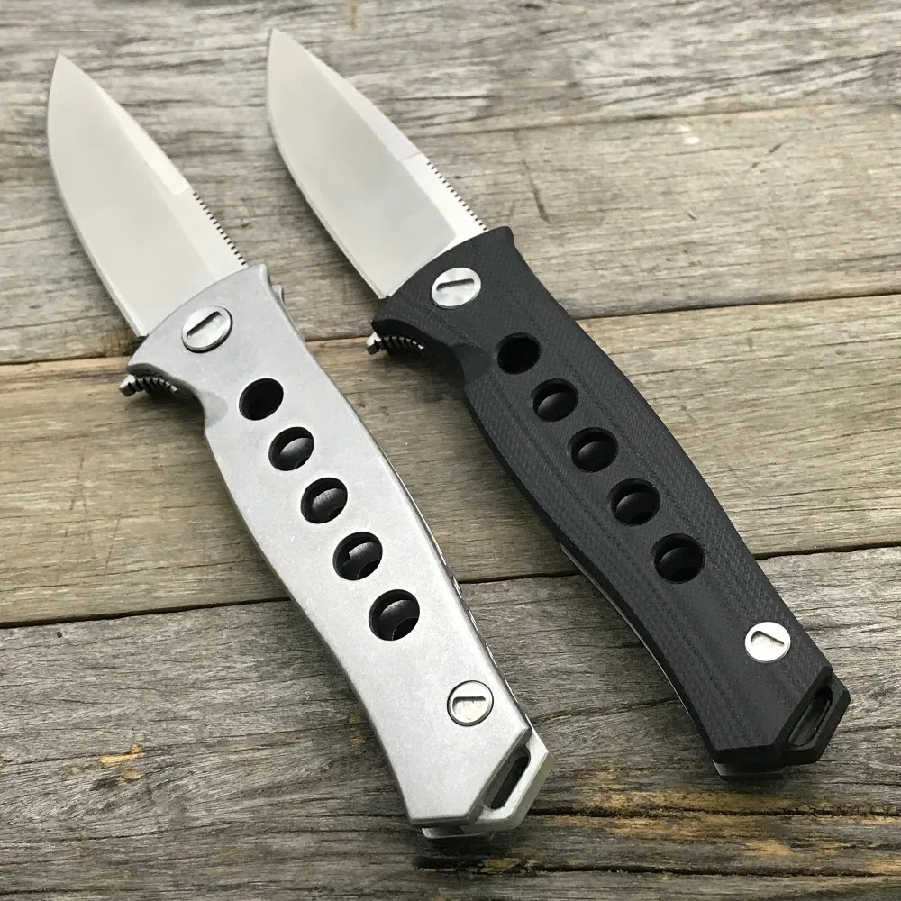 LDT Dr Mayo F95 складные ножи D2 лезвие G10 стальная ручка шариковый подшипник походный