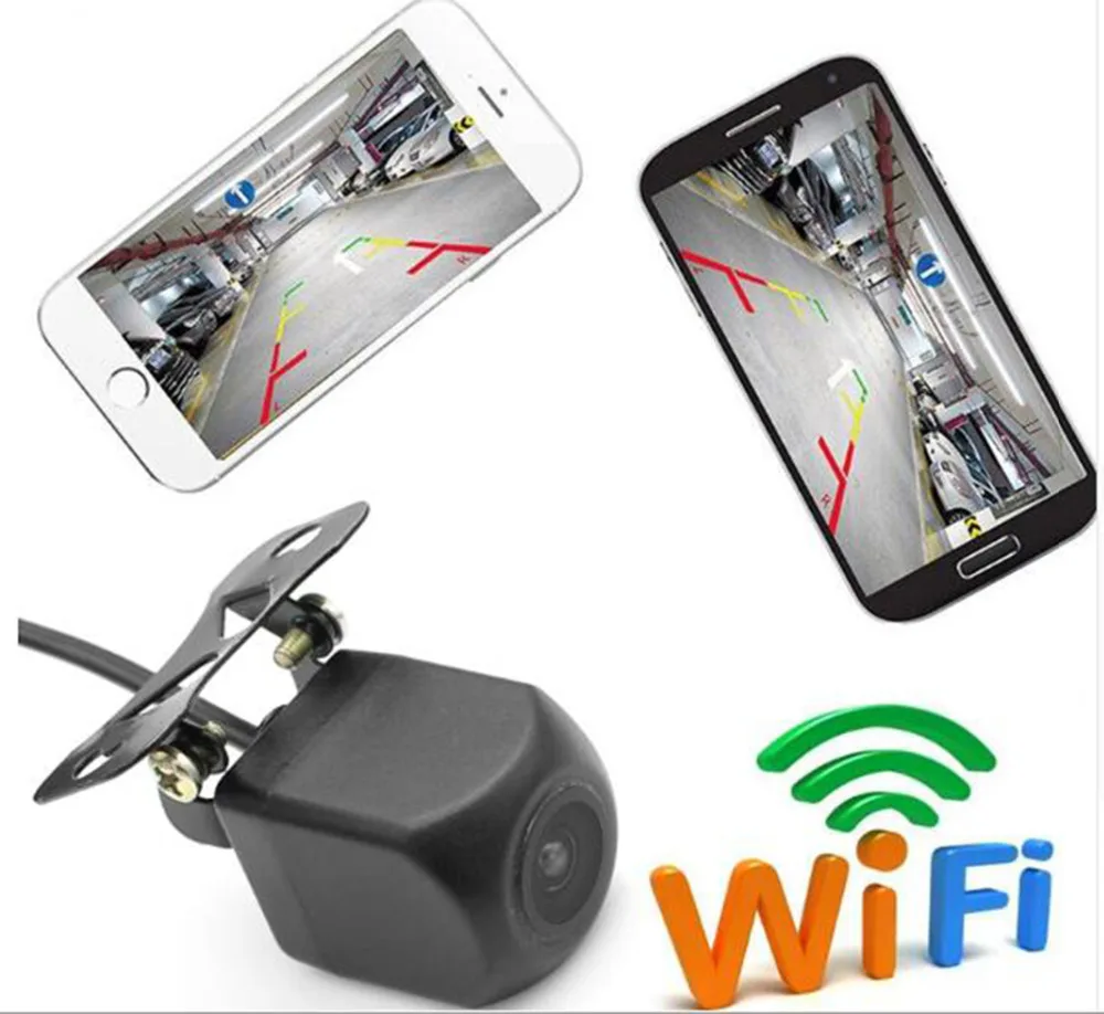 Новое поступление! WIFI Автомобильная камера заднего вида ночного видения