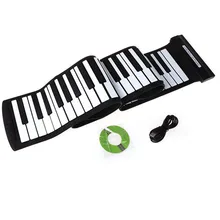 Electronic Piano Portable Silicon USB Port 88 Keys Flexible Electronic Piano font b Keyboard b font