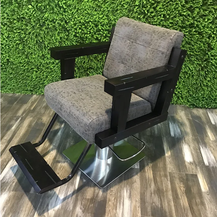 Hair salon special barber chair hair chair simple hairdressing shop chair can lift hair chair high grade hairdressing chair