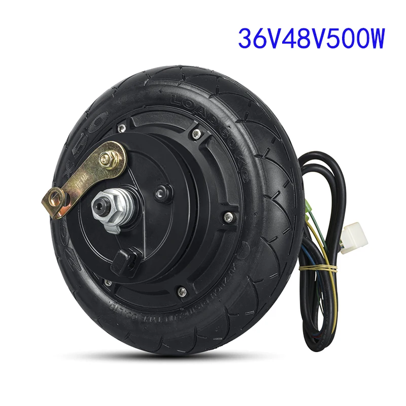 

36V 48V 500W Hub Motor Scooter Brushless Toothless Electric Scooter Hub Wheel Motor 8 Inch electric bike conversion kit