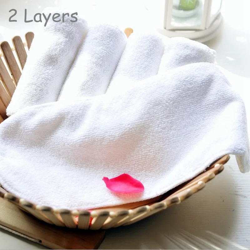 

5 pcs/lot 2-Layer Soft Fiber Baby Diaper Baby Diaper Pad Diaper Pants Matching Suction Pad Baby Diaper Washable 15*32cm 25g/p