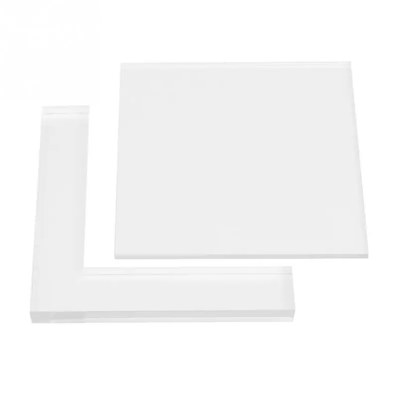

2pcs Perfect Rubber Stamp Coloring Board Locating Clear Acrylic Pad Stamp Positioner Kit Scrapbook Craft Stamp Folding Plate