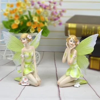 

XXXG style living room decoration accessories cute doll hanging Home Furnishing Angel Fairy TV cabinet resin small ornaments
