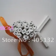 L-01 100 шт./лот 5 мм туз пик Кане Необычные Дизайн ногтей Полимерная глина Кейн Дизайн ногтей украшения