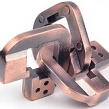 Металлические Литые головоломки Пазлы игра для взрослых TC игрушка