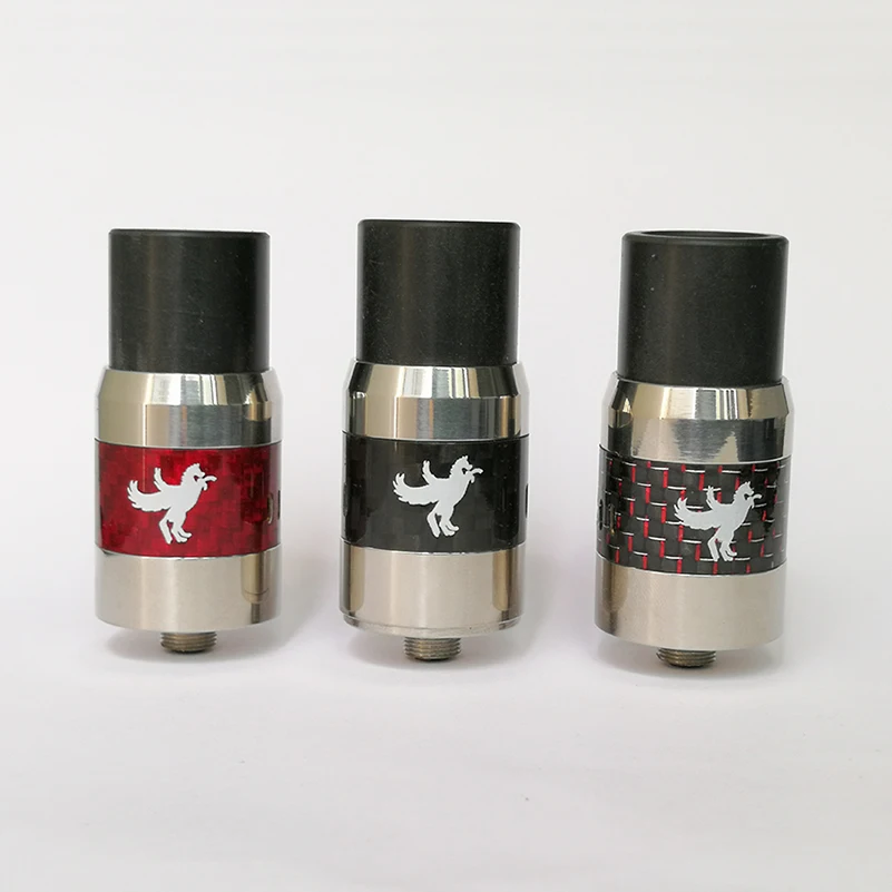 

Dark Horse 22mm RDA Atomizer Vape Tank Vaporizer Rebuilding Dripping RDA Atomizer Vape 510 Thread Vape Vaporizador