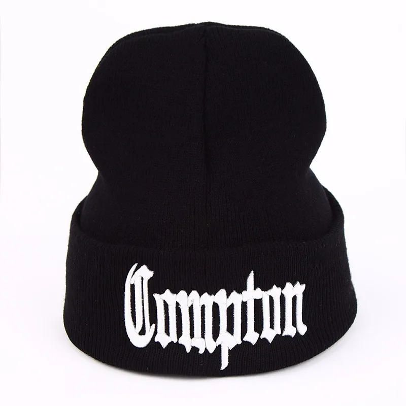 

New West beach gangsta nwa compton winter warm hats Fashion Beanies Knitted bonnet Skullies Cap Hip hop gorros knit Hat