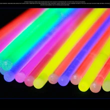 50 шт цветные вечерние палочки-светильник, светящиеся палочки для концерта, одноразовые флуоресцентные браслеты, светящиеся палочки, детские игрушки