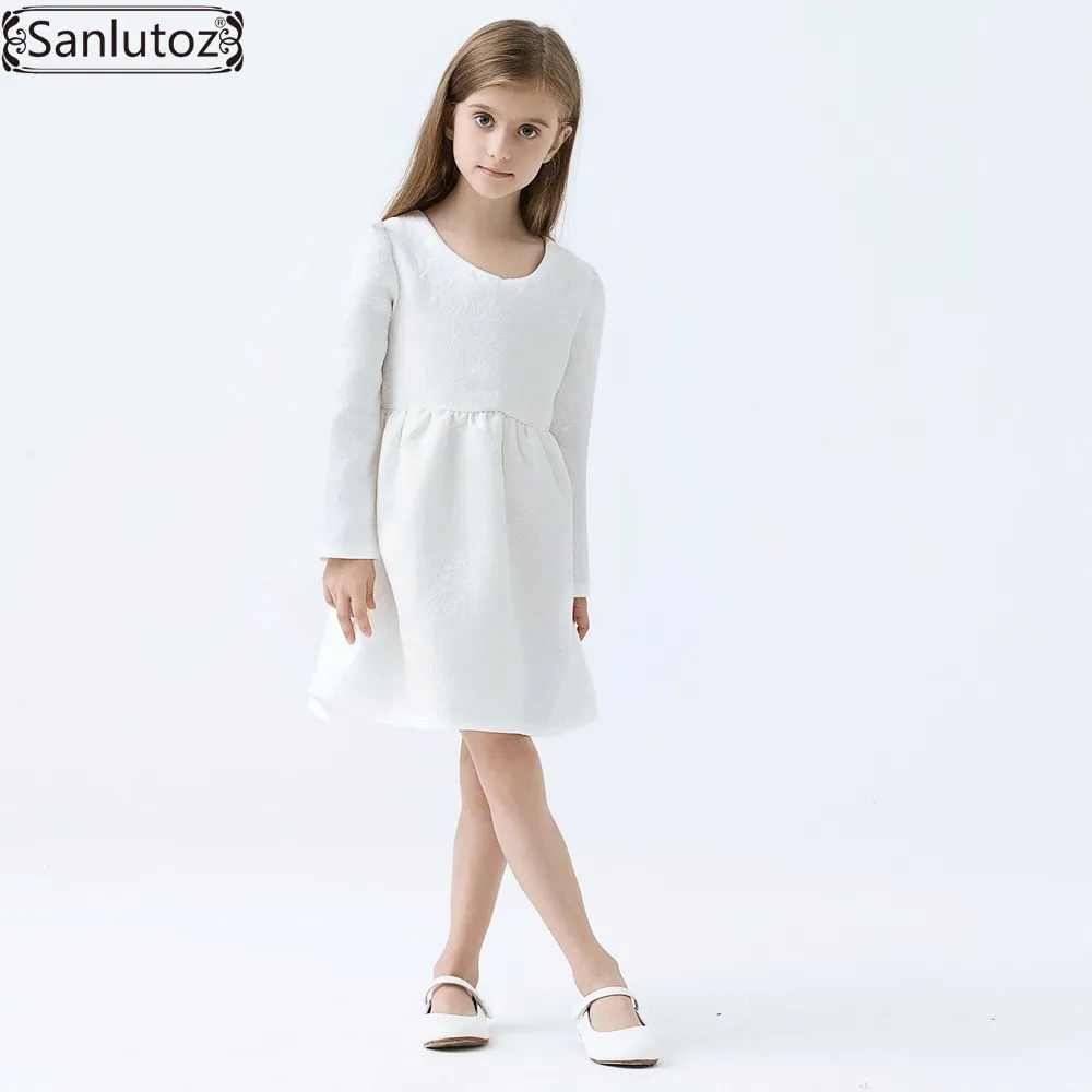 Madchen Kleid Winter Kinder Madchen Kleidung Marke Kinder Kleidung Weisses Kleid Fur Prinzessin Urlaub Partei Hochzeit Baby Kleinkind Dress Tiara Dresses For Big Girlsdresses For Holiday Party Aliexpress