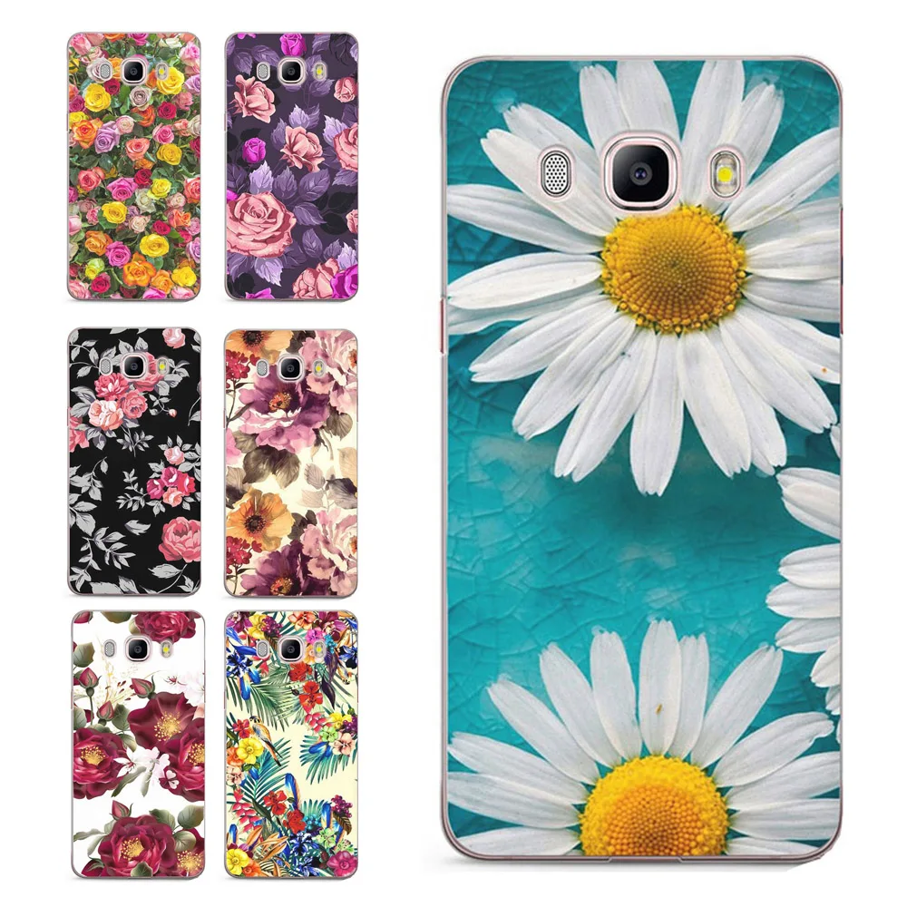 For Samsung Galaxy A3 A5 2016 2015 2017 prime J1 J2 J3 J5 J7 G530H S8/plus Note 8 TPU Soft Flora Face Painted Case C081 |