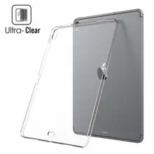 Чехол для iPad Pro 12,9 360 полный защитный силиконовый чехол для iPad 12," Ясно Тонкий силиконовый чехол A1876 A1895