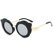 WANMEI. DS новое поступление круглые прекрасные солнечные очки для детей девочек модные очки Защитные солнцезащитные очки детские очки розового цвета