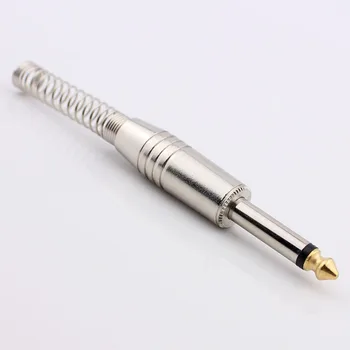 

10pcs Jack 6.5mm Audio Cable Connector Audio Adapter KTV Mixer Connector