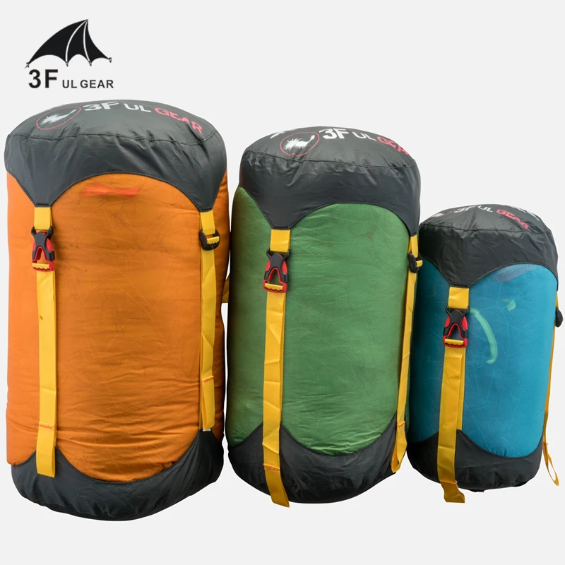 3F UL gear S/M/L 30D Cordura Slicon покрытие водонепроницаемый светильник Durabale Sleepingbag сумка для переноски