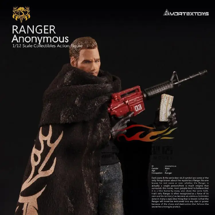 Vortextoys 1:12 Тис серии Ranger V00012 анонимный фигурку модель