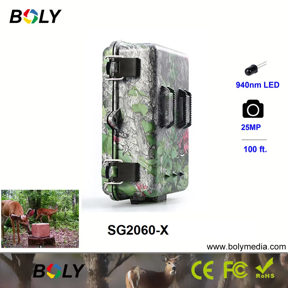 Охотничьи камеры motion sharp 25MP ночное видение 100 футов Boly 1080P фотоловушка Невидимый