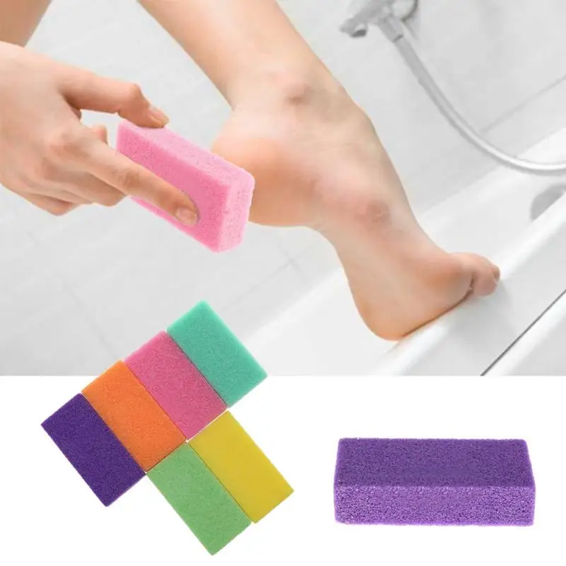 

New Pumice Stone Exfoliate Foot Feet Care Dead Dry Skin Callus Pedicure Dead Hard Rough Skin Scrub Callus Remover Scrubber Tool