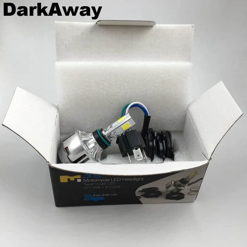 Motorcycle LED Headlight LH-M3SH4-8