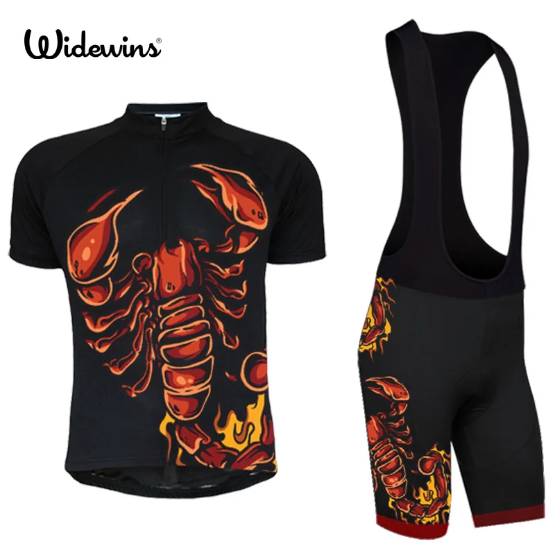 Scorpion branded breathable coolmax men's cycling wear/short sleeve