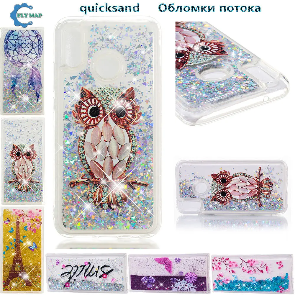 Quicksand Case For Huawei P20 Lite NOVA 3e Dynamic Liquid Glitter Stars Phone Cover Coque Shell ANE-LX1 ANE-L22 ANE-LX2 ANE-L02