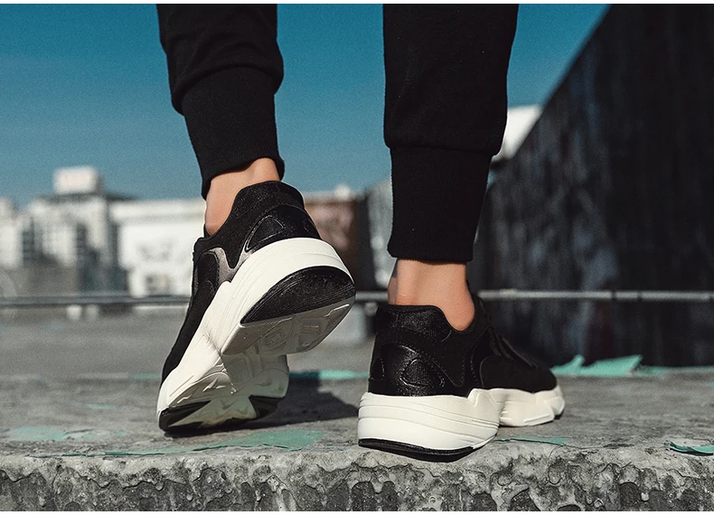 Men's Chunky Sneaker Shoe Mens Platform Trainers Sneakers Men Luxury Brand Men Casual Shoes Brand Mens Shoes Sneakers Flat New (14)