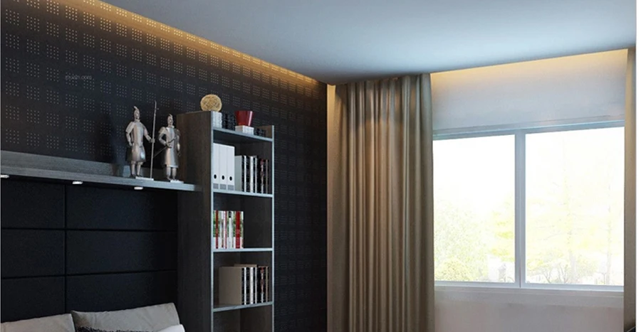 Современный дизайн, черно-белый Потолочный светильник, умный дом, светодиодный экран, высокое качество, современный потолочный светильник для спальни