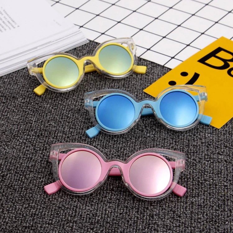 ALIKIAI 2019 детская очки Девушки Солнцезащитные очки лето UV400 пластиковые солнцезащитные очки