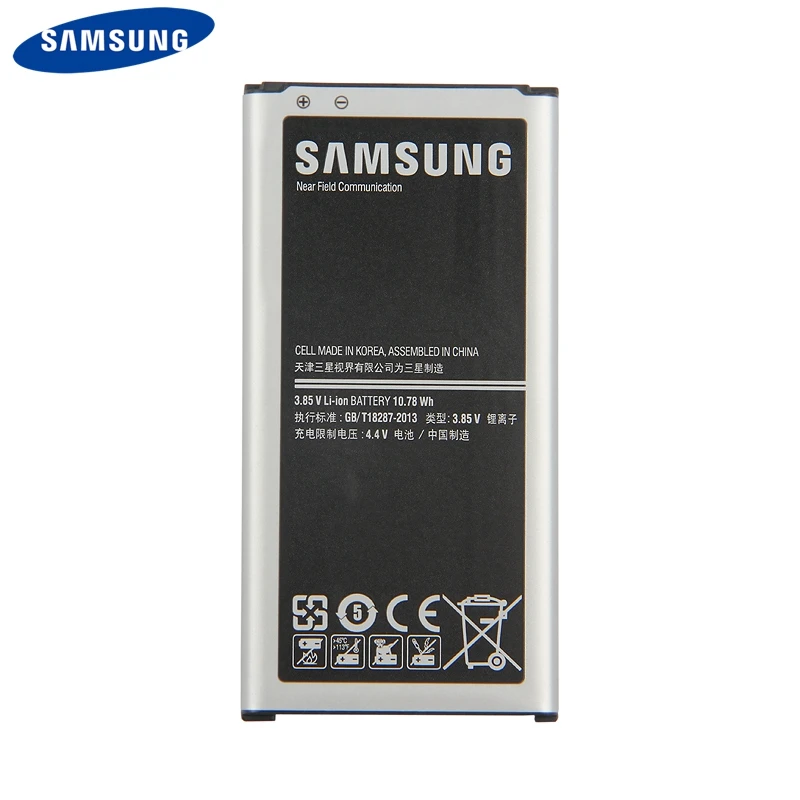 samsung Батарея EB-BG900BBE EB-BG900BBC/BU для samsung S5 G900S G900F G900M G9008V 9006V 9008W 9006W G900FD NFC 2800 мАч