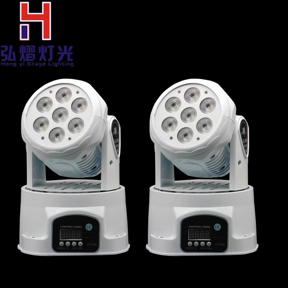 

LED Moving Head Mini 105W DMX512 RGBW Quad With Advanced 14CH Channels LED Effect Stage Light